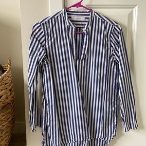 Everlane collarless blouse - SIZE M